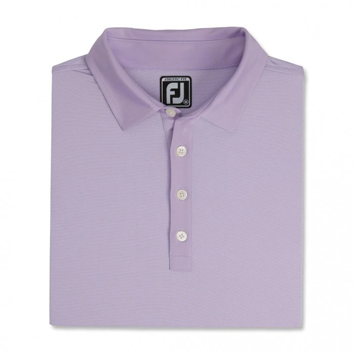 Camisas Footjoy Atléticos Fit Lisle End-On-End Self Collar Hombre Blancas | ES5407681