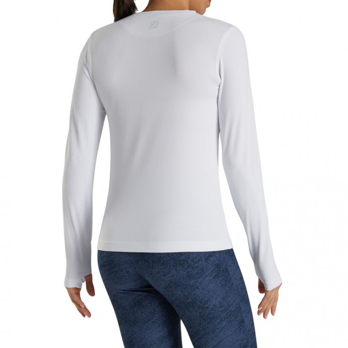 Camisas Footjoy Base Layer Mujer Blancas | ES7612485