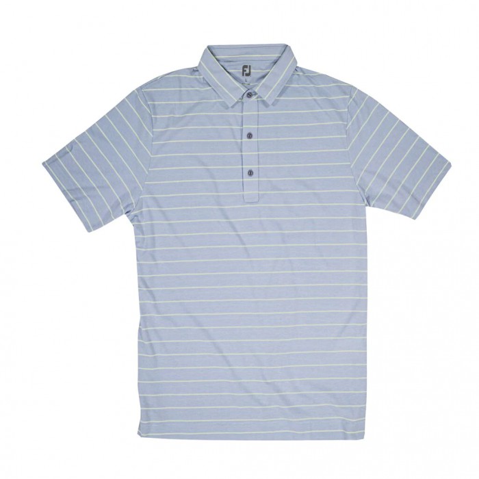 Camisas Footjoy Coastal Colección Open Stripe Hombre Verde | ES6704159