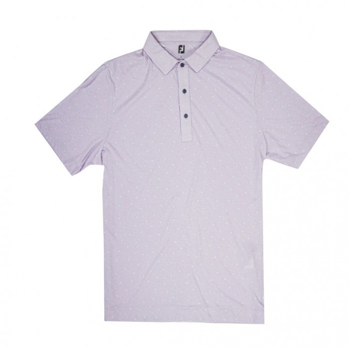 Camisas Footjoy Coastal Colección Play Print Hombre Moradas | ES0549821