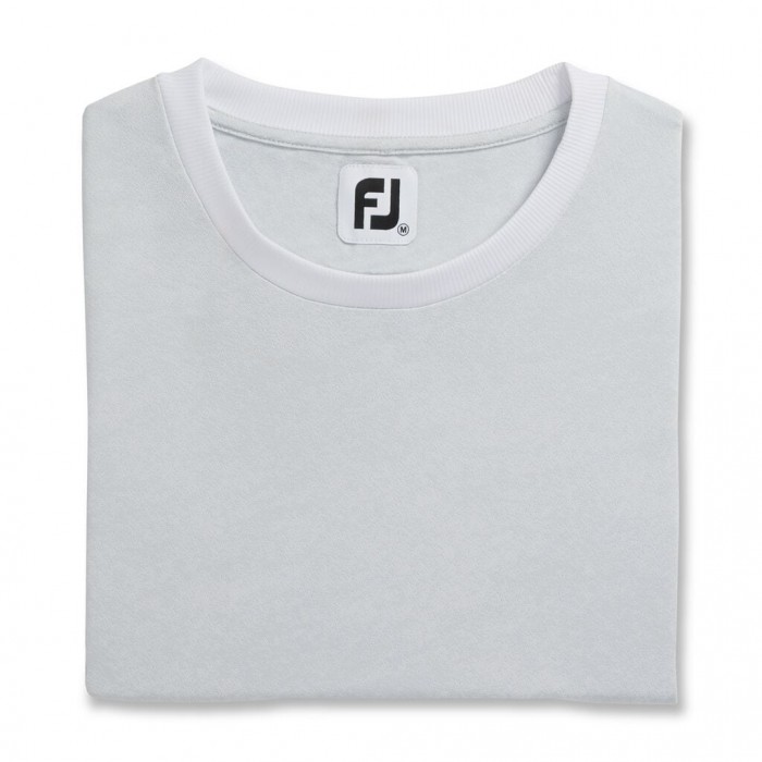 Camisas Footjoy Crew Neck Sweatshirt Mujer Blancas | ES9748361