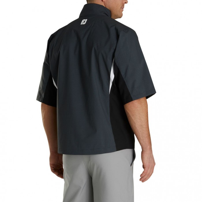 Camisas Footjoy HydroLite Corta Sleeve Hombre Negras | ES0278914