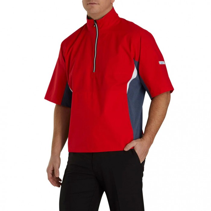 Camisas Footjoy HydroLite Corta Sleeve Hombre Rojas | ES2503468