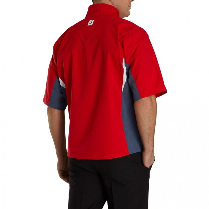 Camisas Footjoy HydroLite Corta Sleeve Hombre Rojas | ES2503468