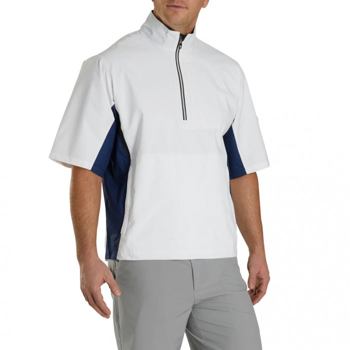 Camisas Footjoy HydroLite Corta Sleeve Hombre Blancas Azul Real Negras | ES4862091