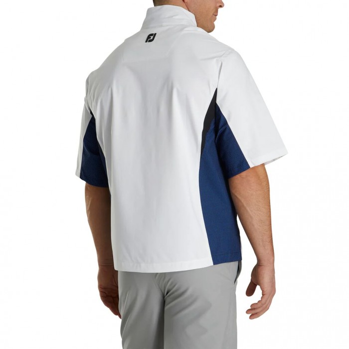 Camisas Footjoy HydroLite Corta Sleeve Hombre Blancas Azul Real Negras | ES4862091