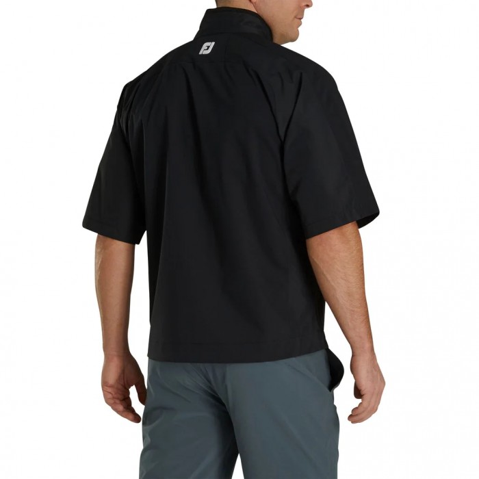 Camisas Footjoy HydroLite Corta Sleeve Hombre Negras | ES8052437