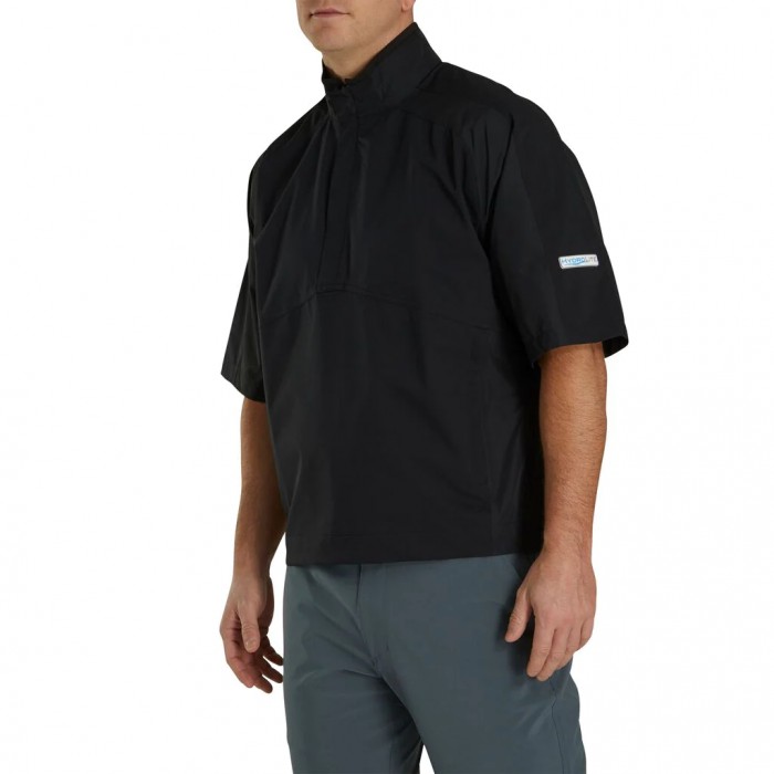 Camisas Footjoy HydroLite Corta Sleeve Hombre Negras | ES8052437