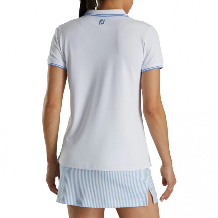 Camisas Footjoy Limited Edition Open Collar Mujer Blancas | ES1407268