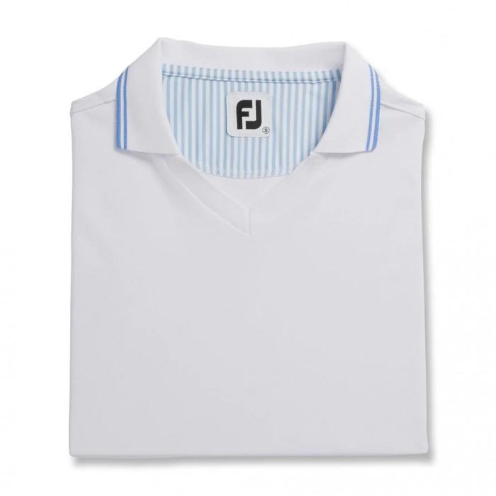 Camisas Footjoy Limited Edition Open Collar Mujer Blancas | ES1407268