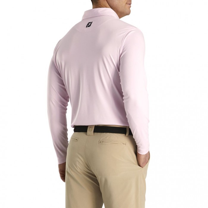 Camisas Footjoy Long Sleeve Sun Protection Shirt Hombre Rosas | ES3021654