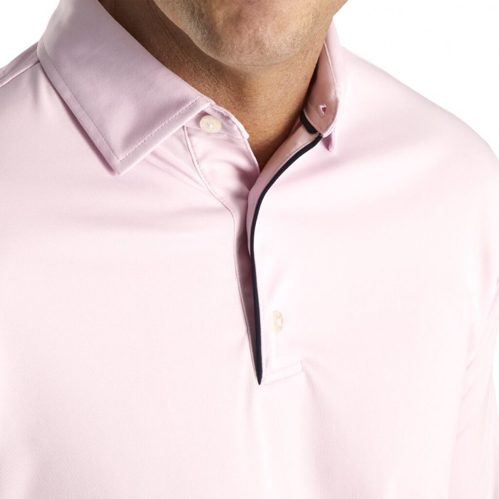 Camisas Footjoy Long Sleeve Sun Protection Shirt Hombre Rosas | ES3021654