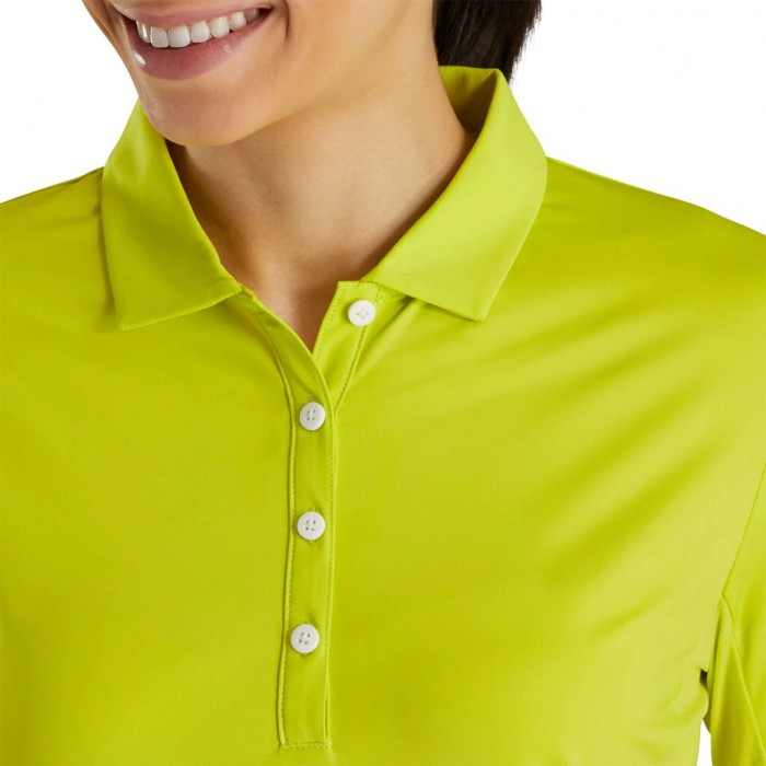 Camisas Footjoy Long Sleeve Sun Protection Mujer Citrus | ES5098763