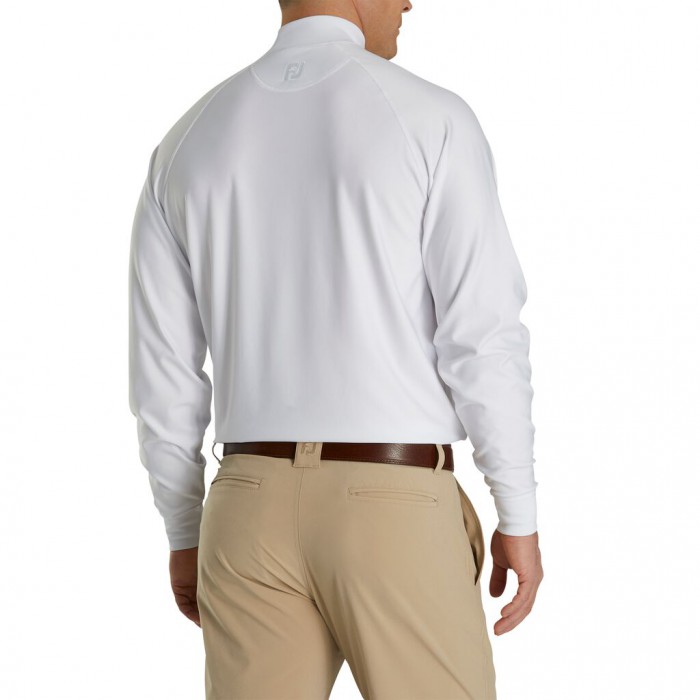 Camisas Footjoy Mock Hombre Blancas | ES2397504