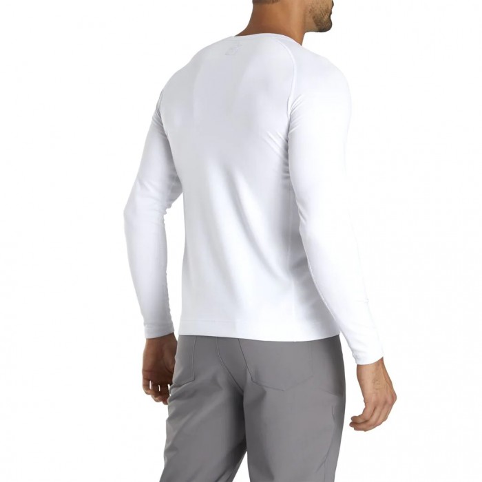 Camisas Footjoy Phase One Base Layer Hombre Blancas | ES2417389