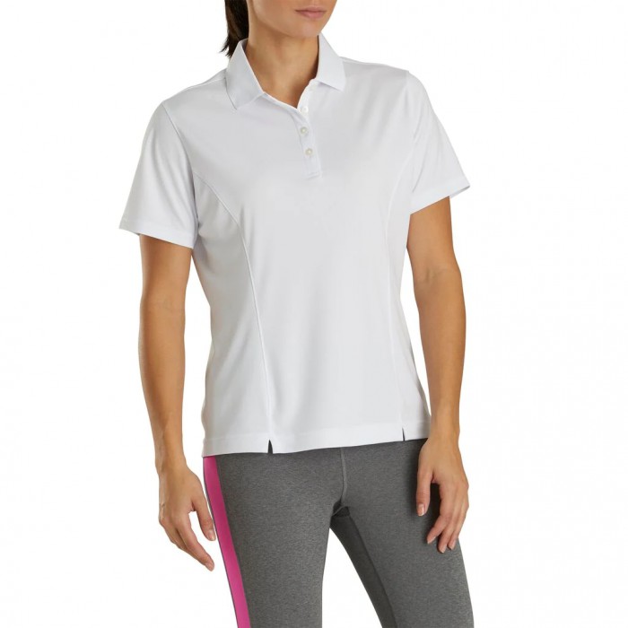 Camisas Footjoy ProDry Interlock Knit Collar Mujer Blancas | ES3521746