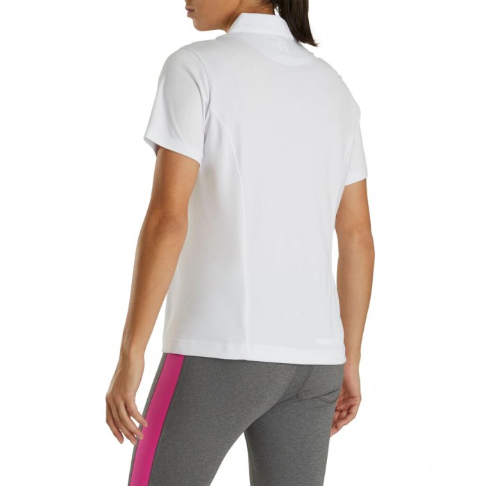 Camisas Footjoy ProDry Interlock Knit Collar Mujer Blancas | ES3521746