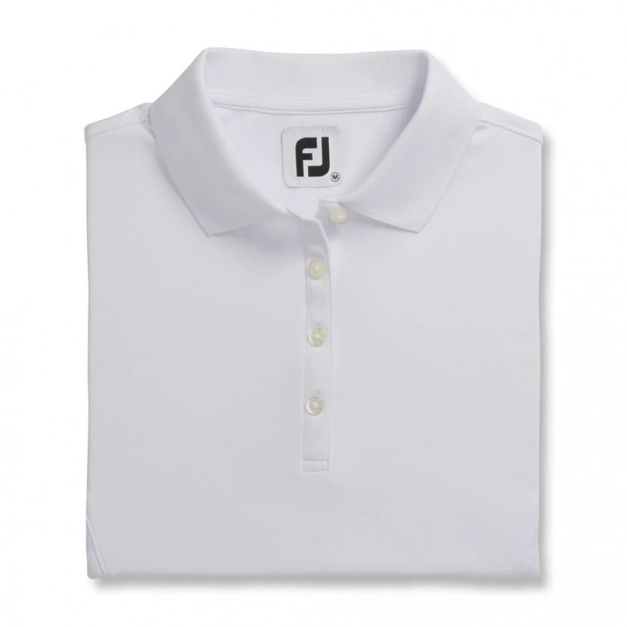 Camisas Footjoy ProDry Interlock Knit Collar Mujer Blancas | ES3521746