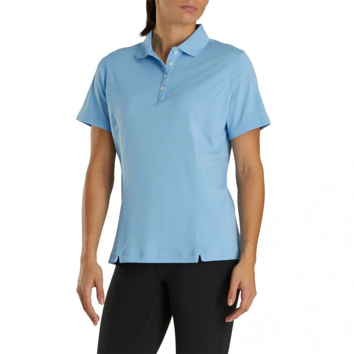 Camisas Footjoy ProDry Interlock Knit Collar Mujer Azules Claro | ES6435172