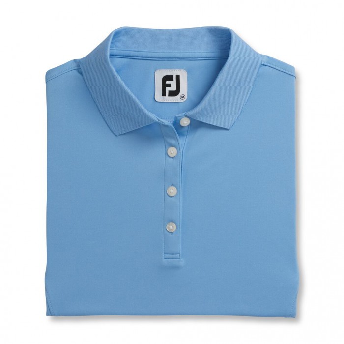 Camisas Footjoy ProDry Interlock Knit Collar Mujer Azules Claro | ES6435172