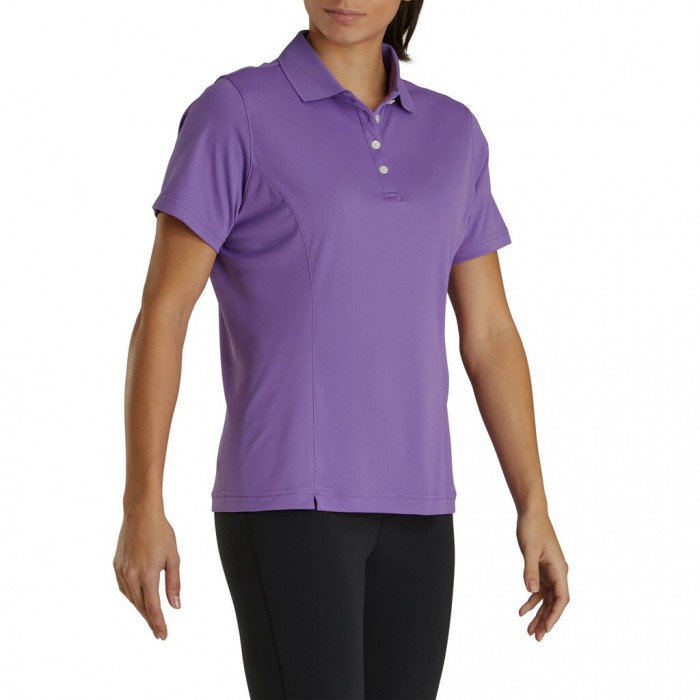 Camisas Footjoy ProDry Interlock Knit Collar Mujer Moradas | ES7130684