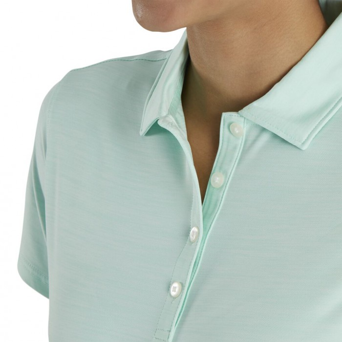 Camisas Footjoy ProDry Interlock Self Collar -Previous Season Estilo Mujer Verde Menta | ES6172398