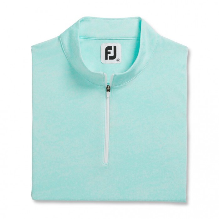 Camisas Footjoy Sin Manga Jacquard Mujer Aquamarine | ES4610739