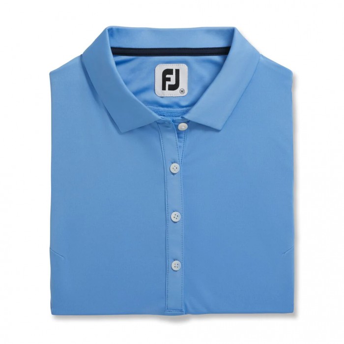 Camisas Footjoy Solid Lisle Sin Manga Mujer Azules Claro | ES4073628