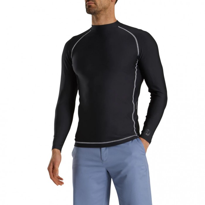 Camisas Footjoy Thermal Base Layer Shirt Hombre Negras | ES1408762