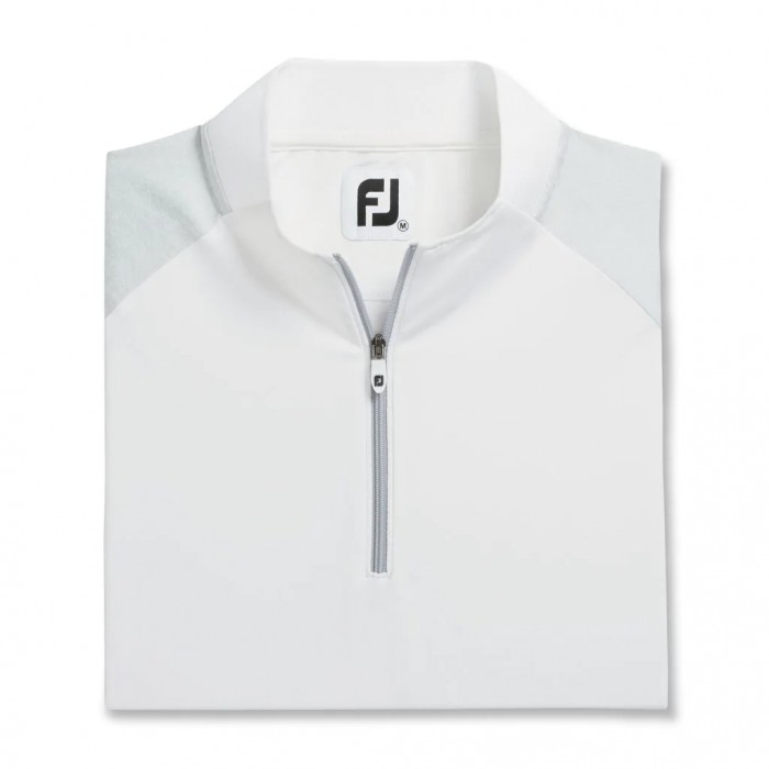 Camisas Footjoy Zip Placket Mujer Blancas | ES7960534