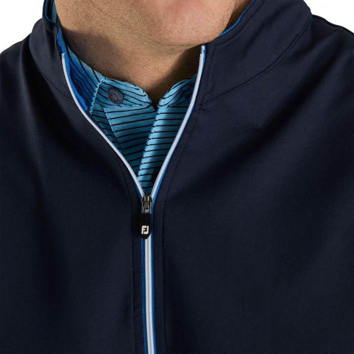 Chalecos Footjoy Half-Zip Hombre Azul Marino | ES2701895