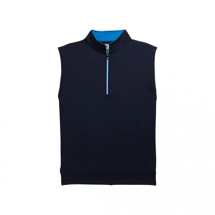 Chalecos Footjoy Half-Zip Hombre Azul Marino | ES2701895