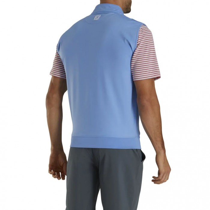 Chalecos Footjoy Half-Zip Hombre Lagoon | ES6780921