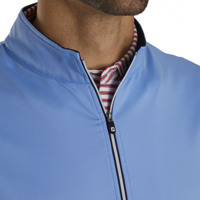 Chalecos Footjoy Half-Zip Hombre Lagoon | ES6780921