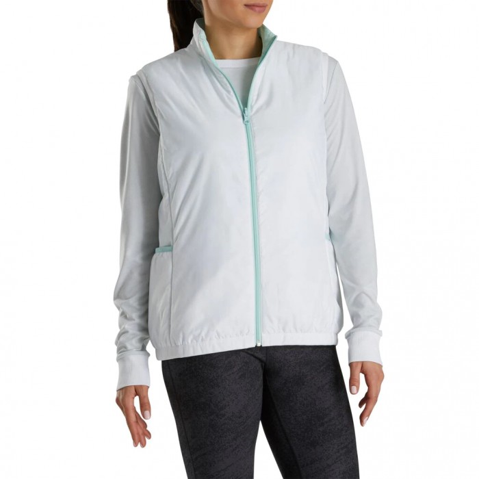 Chalecos Footjoy Insulated Reversible Mujer Blancas | ES6321485