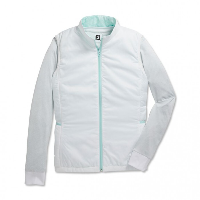 Chalecos Footjoy Insulated Reversible Mujer Blancas | ES6321485