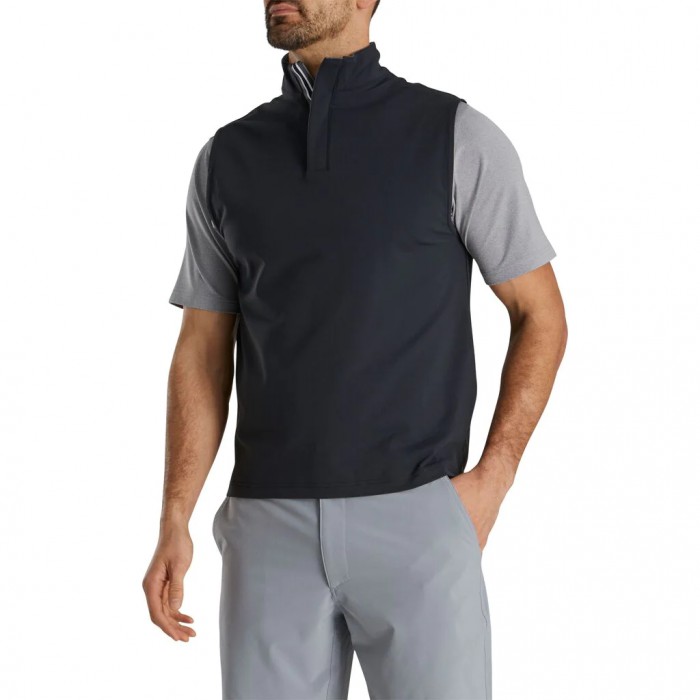 Chalecos Footjoy Stretch Hombre Negras | ES2497861