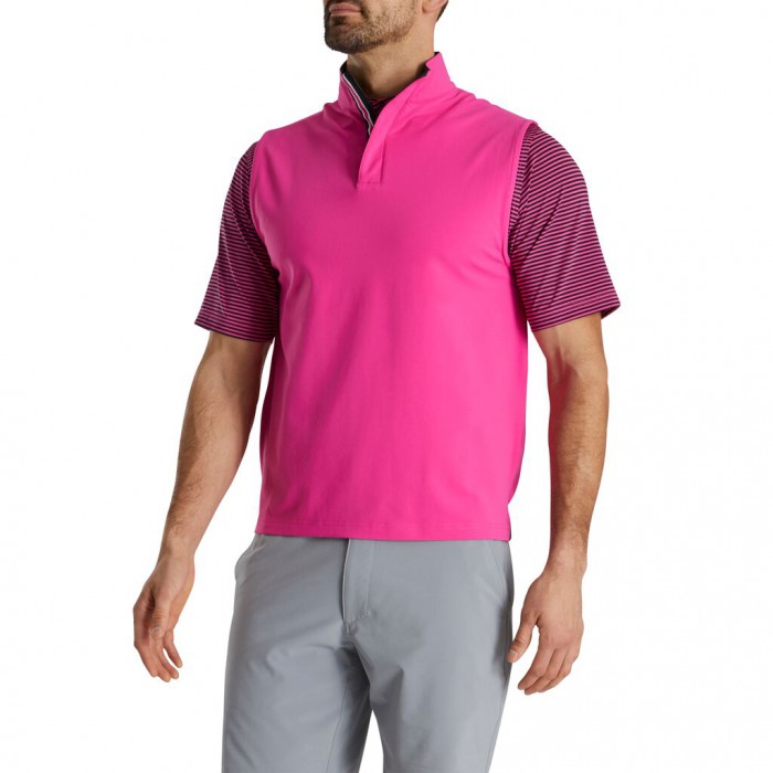 Chalecos Footjoy Stretch Hombre Rosas | ES7012543