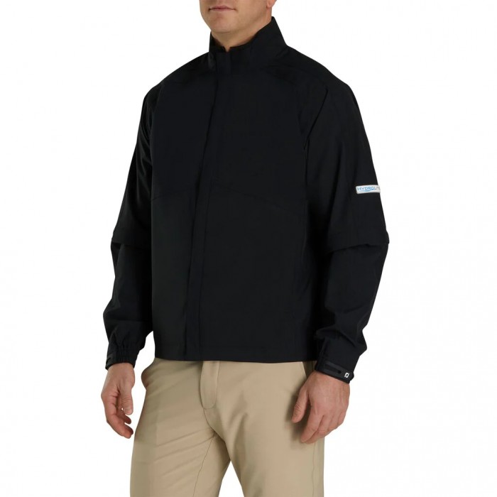 Chaquetas Footjoy FJ HydroLite Zip-Off Sleeves Hombre Negras | ES6958710