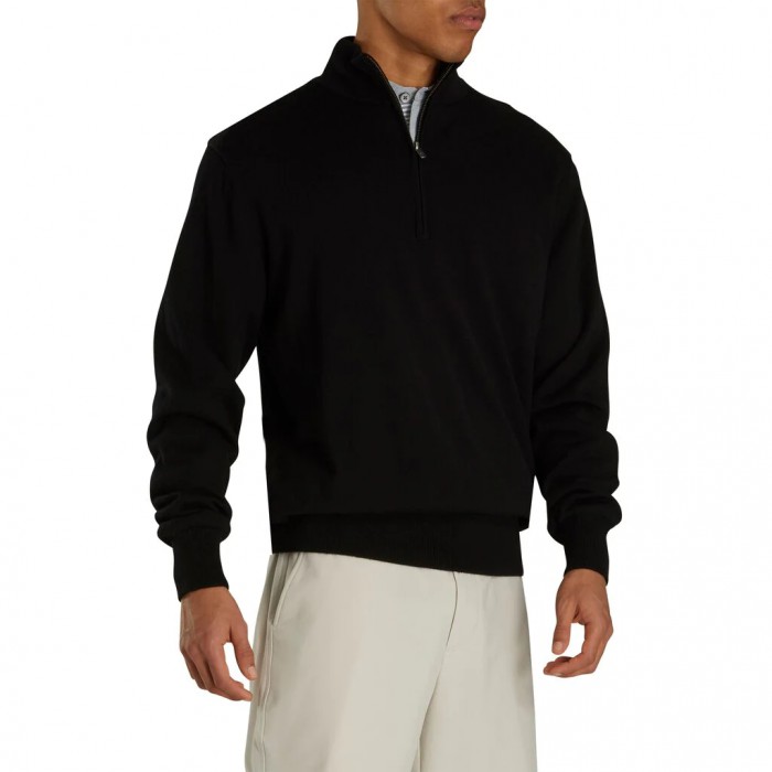 Chaquetas Footjoy Forro Performance Sueter Hombre Negras | ES8670345