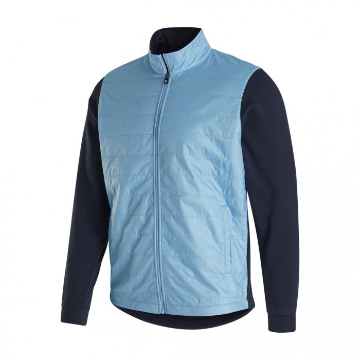 Chaquetas Footjoy Full-Zip Hybrid Hombre Azules Claro Azul Marino | ES0496752