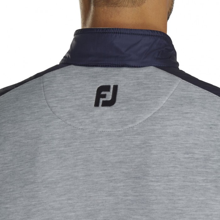 Chaquetas Footjoy Full-Zip Hybrid Hombre Azul Marino Gris | ES1743980