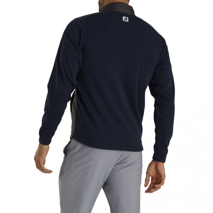 Chaquetas Footjoy Full-Zip Hybrid Jacket Hombre Azul Marino | ES2670945