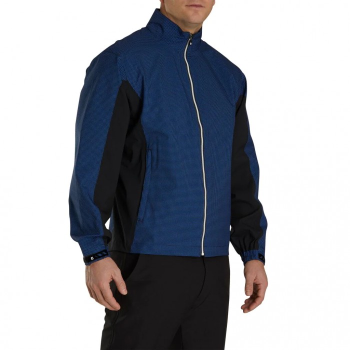 Chaquetas Footjoy HydroLite Hombre Azul Real Negras | ES0691374