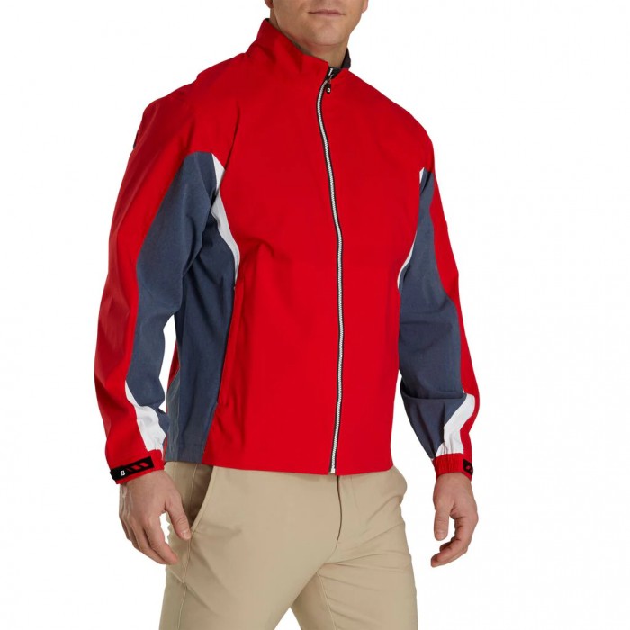 Chaquetas Footjoy HydroLite Hombre Rojas Azul Marino Blancas | ES8025496