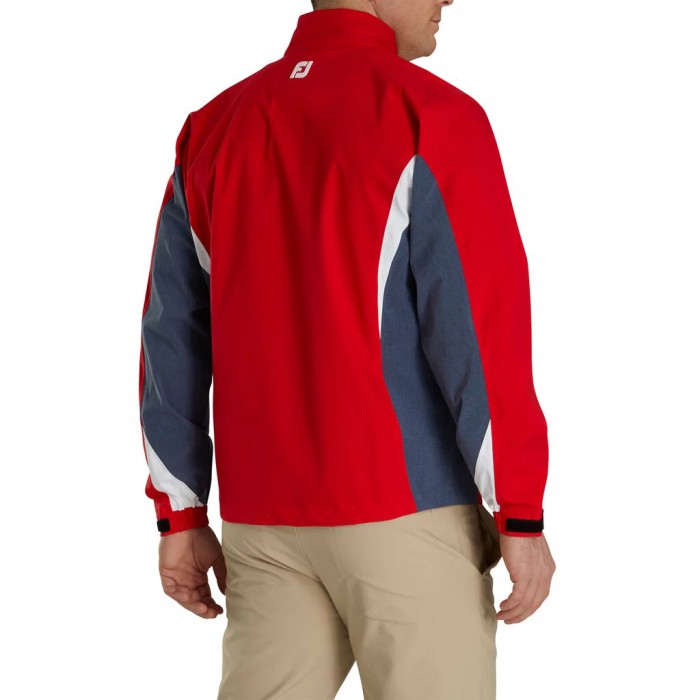 Chaquetas Footjoy HydroLite Hombre Rojas Azul Marino Blancas | ES8025496