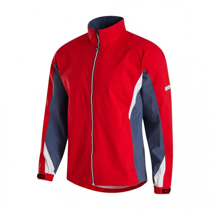 Chaquetas Footjoy HydroLite Hombre Rojas Azul Marino Blancas | ES8025496