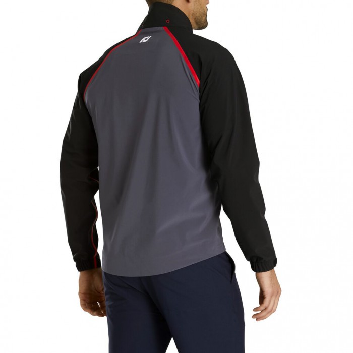 Chaquetas Footjoy HydroTour Rain Hombre Negras Rojas | ES9587063