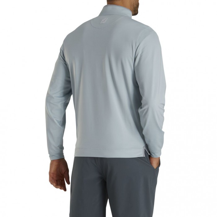 Chaquetas Footjoy Ligeros Quarter-Zip Hombre Gris Azules | ES5864103