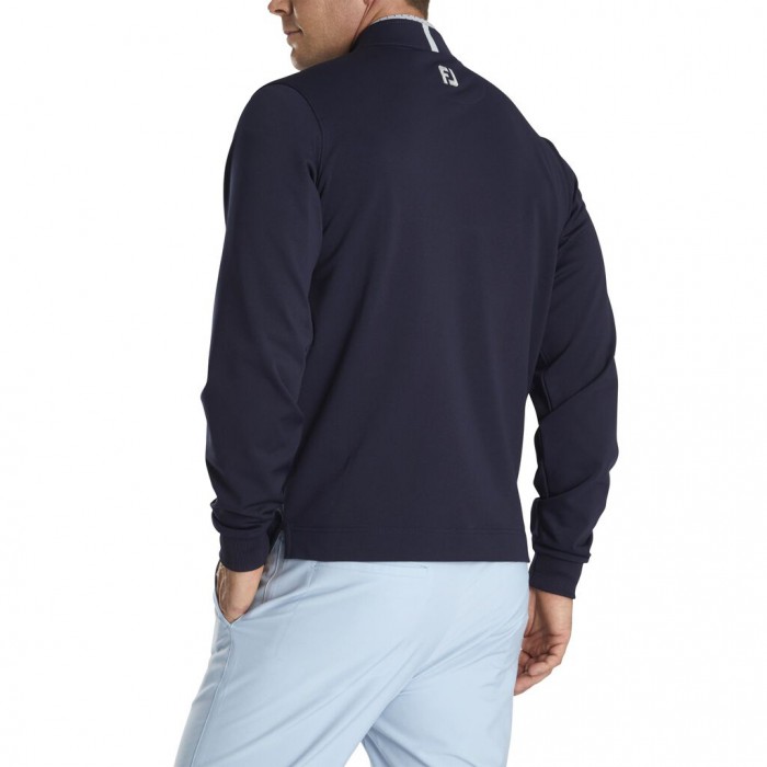 Chaquetas Footjoy Pique Deporte Mid-Layer Hombre Azul Marino | ES7095864